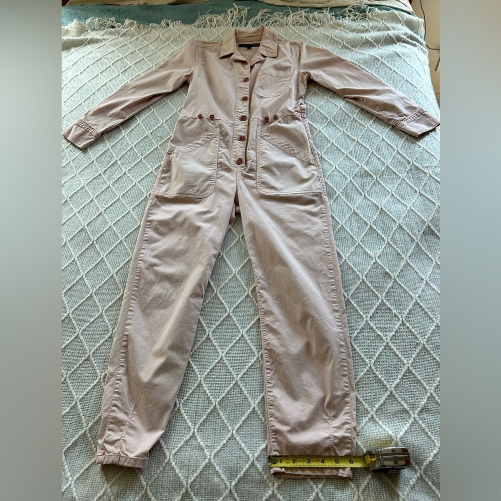 Veronica Beard Wren Boiler Jumpsuit. Pink size small - Picture 10 of 13